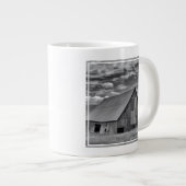 Betriebe | BW American Flag Stall Scene Jumbo-Tasse (Vorderseite Rechts)
