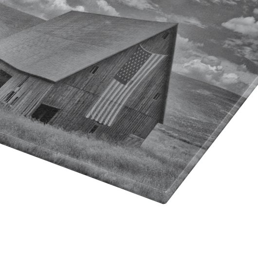 Betriebe | BW American Flag Stall Scene Schneidebrett (Ecke)