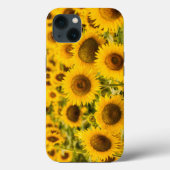 Betriebe | Ein Sonnenblumenfeld Case-Mate iPhone Hülle (Rückseite)
