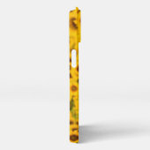 Betriebe | Ein Sonnenblumenfeld iPhone Hülle (Rechte Seite)