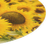 Betriebe | Ein Sonnenblumenfeld Schneidebrett (Ecke)