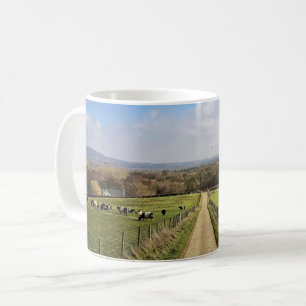 Betriebe English Countryside Dirt Road Kaffeetasse