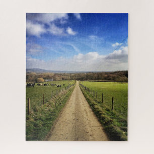 Betriebe   English Countryside Dirt Road Puzzle