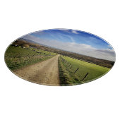 Betriebe | English Countryside Dirt Road Schneidebrett (Ecke)