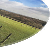 Betriebe | English Countryside Dirt Road Schneidebrett (Ecke)