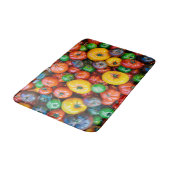 Betriebe | Farbige Tomatenernte Badematte (Schrägansicht)