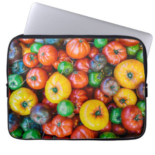 Betriebe Farbige Tomatenernte Laptopschutzhülle