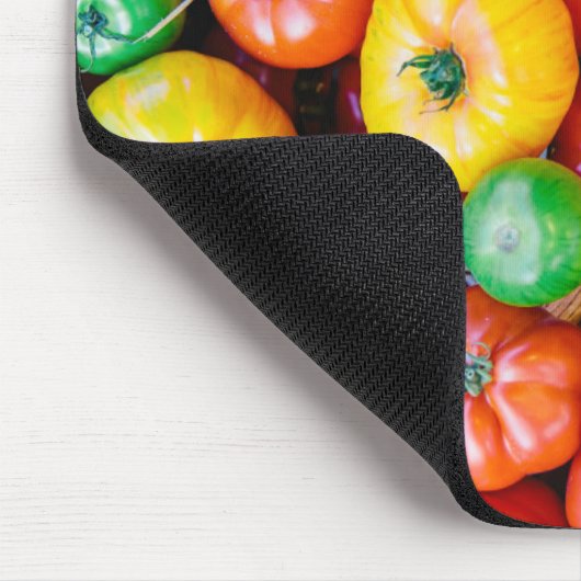 Betriebe | Farbige Tomatenernte Mousepad (Ecke)