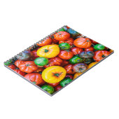 Betriebe | Farbige Tomatenernte Notizblock (Linke Seite)