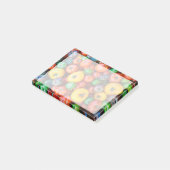 Betriebe | Farbige Tomatenernte Post-it Klebezettel (angewinkelt)