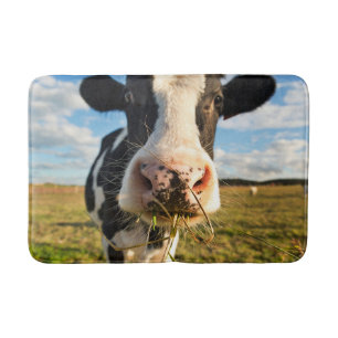 Betriebe Holstein Kuh Kauen Badematte