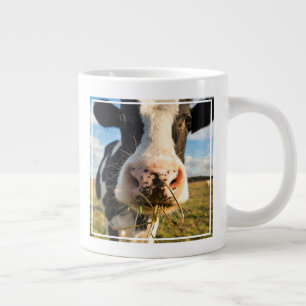 Betriebe Holstein Kuh Kauen Jumbo-Tasse