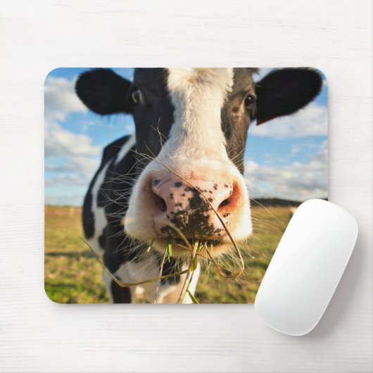 Betriebe | Holstein Kuh Kauen Mousepad (Mit Mouse)