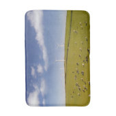 Betriebe | Kühe in der Nähe der Windmühle Badematte (Vorderseite Vertikal)