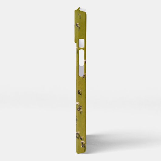 Betriebe | Kühe in der Nähe der Windmühle iPhone Hülle (Linke Seite)