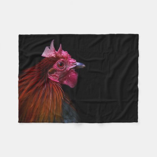 Betriebe | Rooster Head Shoot Fleecedecke (Vorderseite (Horizontal))
