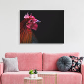 Betriebe | Rooster Head Shoot Leinwanddruck (Insitu (Wohnzimmer))
