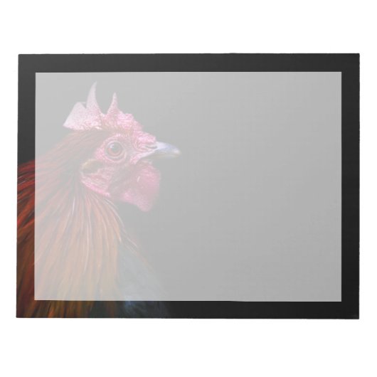 Betriebe | Rooster Head Shoot Notizblock (Vorderseite)