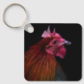 Betriebe | Rooster Head Shoot Schlüsselanhänger (Vorderseite)