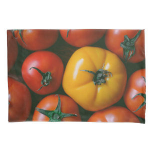 Betriebe   Rote und gelbe Tomaten/Paradeiser Kissenbezug