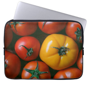 Betriebe Rote und gelbe Tomaten/Paradeiser Laptopschutzhülle