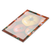 Betriebe | Rote und gelbe Tomaten/Paradeiser Notizblock (angewinkelt)