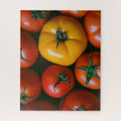 Betriebe | Rote und gelbe Tomaten/Paradeiser Puzzle (Vertikal)