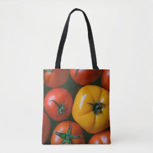 Betriebe Rote und gelbe Tomaten/Paradeiser Tasche