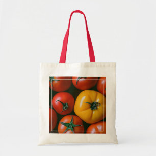 Betriebe   Rote und gelbe Tomaten/Paradeiser Tragetasche
