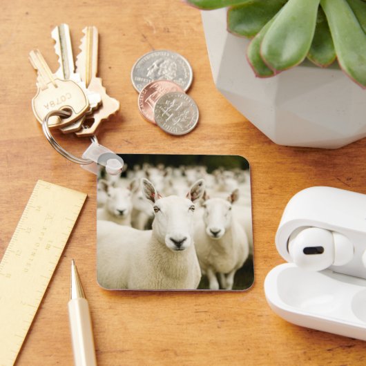 Betriebe | Schafherde Schlüsselanhänger (Schreibtisch)