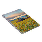 Betriebe | Sonnenblumenfeld Notizblock (Rechte Seite)