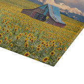 Betriebe | Sonnenblumenfeld Schneidebrett (Ecke)