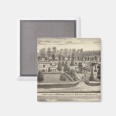 Betriebe und Wohnungen von WR Blodgett & GC Daubne Magnet (Vorderseite/Rückseite)