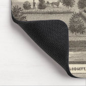 Betriebe und Wohnungen von WR Blodgett & GC Daubne Mousepad (Ecke)