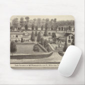 Betriebe und Wohnungen von WR Blodgett & GC Daubne Mousepad (Mit Mouse)
