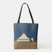 Betriebe | Weißer Stall & Silo Tasche (Rückseite)