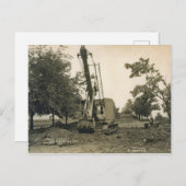 BETRIEBENDER Kranmotor und Schaufelmotor im Nordwe Postkarte (Vorne/Hinten)