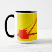 BETRIEBENER KRANENBETREIBER EISKUNST TASSE (Links)