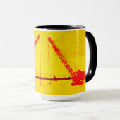 BETRIEBENER KRANENBETREIBER EISKUNST TASSE (VorderseiteRechts)