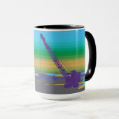 BETRIEBENER KRANENBETREIBER EISKUNST TASSE (VorderseiteRechts)