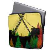 BETRIEBENER Kranmotor mit Kranantrieb im Nordweste Laptopschutzhülle (Vorderseite Links)