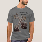 BETRIEBENER Kranmotor mit Kranantrieb im Nordweste T-Shirt (Vorderseite)
