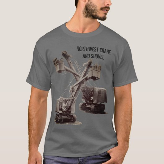 BETRIEBENER Kranmotor mit Kranantrieb im Nordweste T-Shirt (Vorderseite)