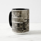 BETRIEBENER Kranmotor mit Kranantrieb im Nordweste Tasse (Vorderseite Links)