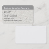 Betriebsberatung Visitenkarte (Vorne/Hinten)