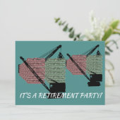 BETRIEBSBETREIBER DES BETRIEBS DES BETRIEBS EINLADUNG (Stehend Vorderseite)