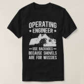 Betriebsingenieur — Funny Operating Engineer 1 T-Shirt (Design vorne)