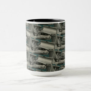 Betriebsingenieur für Vintage Bulldozer-Kunstausrü Tasse