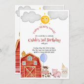 Betriebsinhaber Einladung zum Geburtstag (Vorne/Hinten)