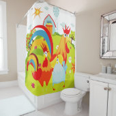 Betriebskanäle Duschvorhang (Beispiel)